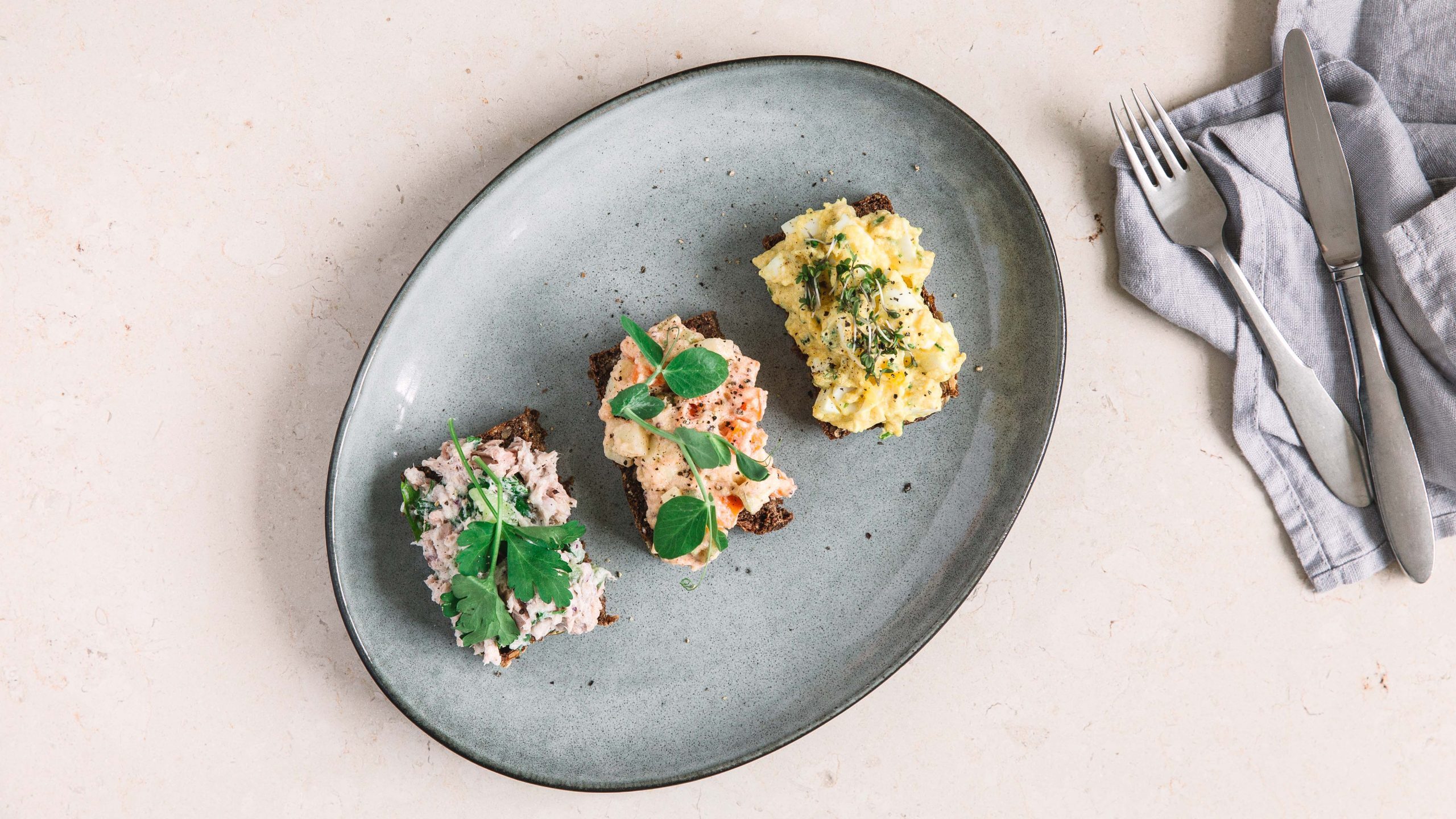 Smørrebrød, Fiberhusk