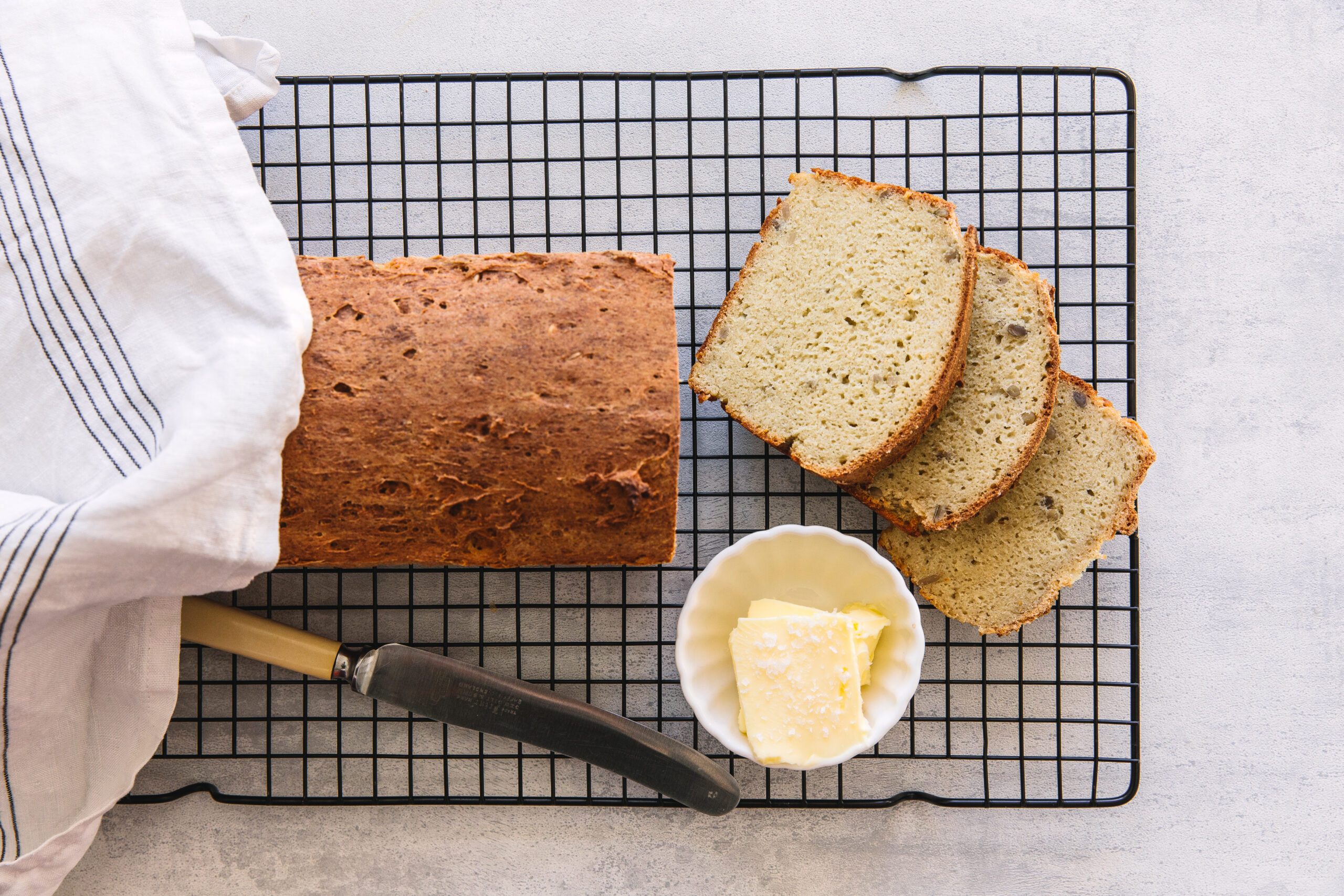 Proteinbrød med quinoa