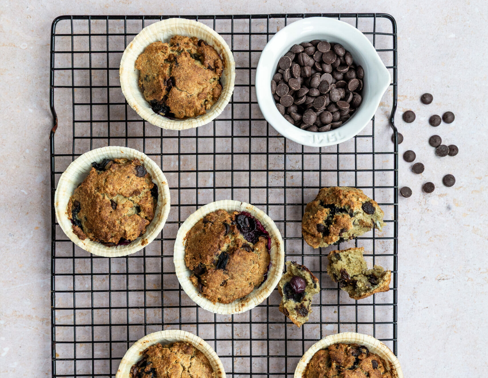 Glutenfri Blåbærmuffins