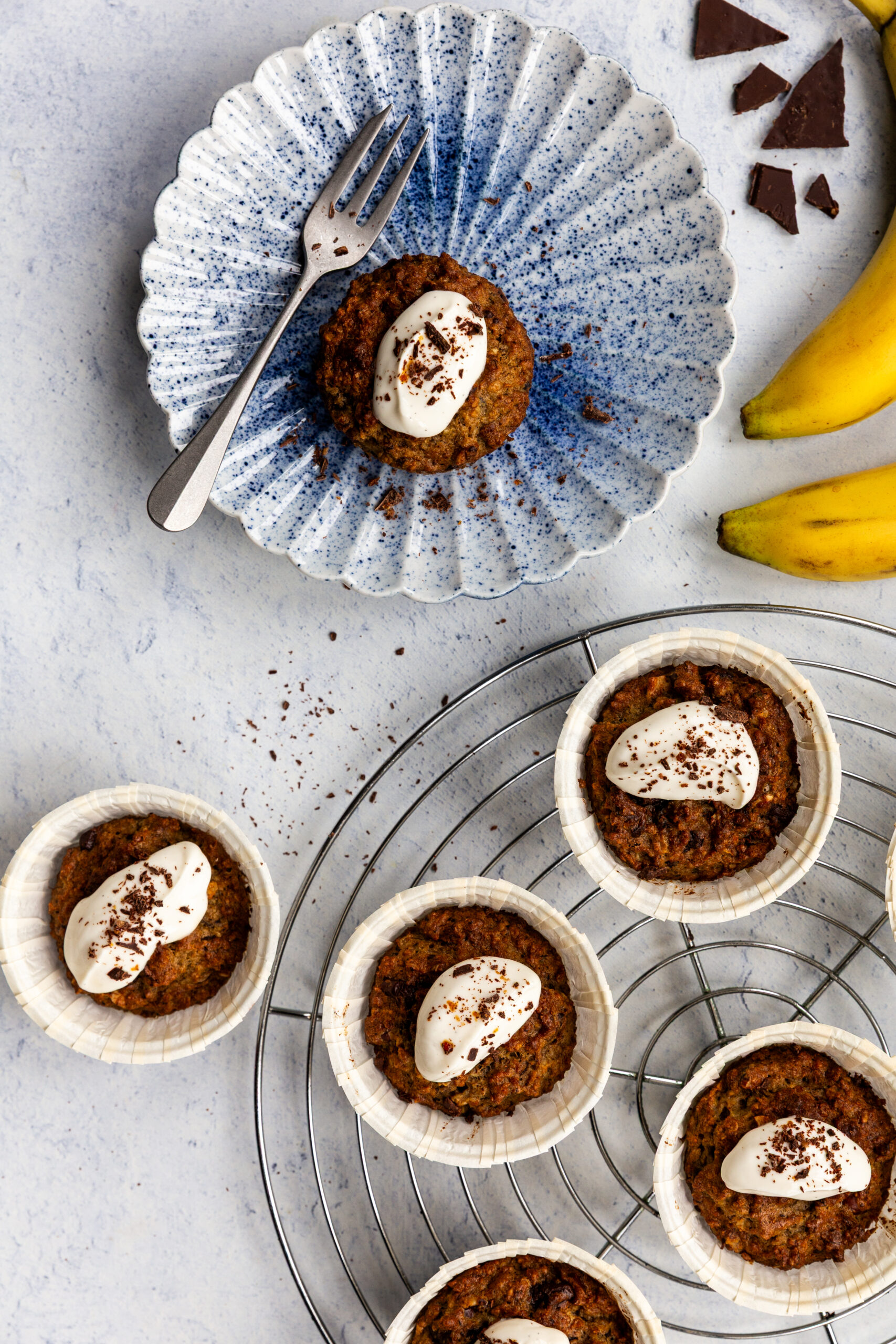 Banan-Choko muffins.2